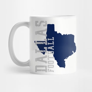 Dallas Football Vintage Style Mug